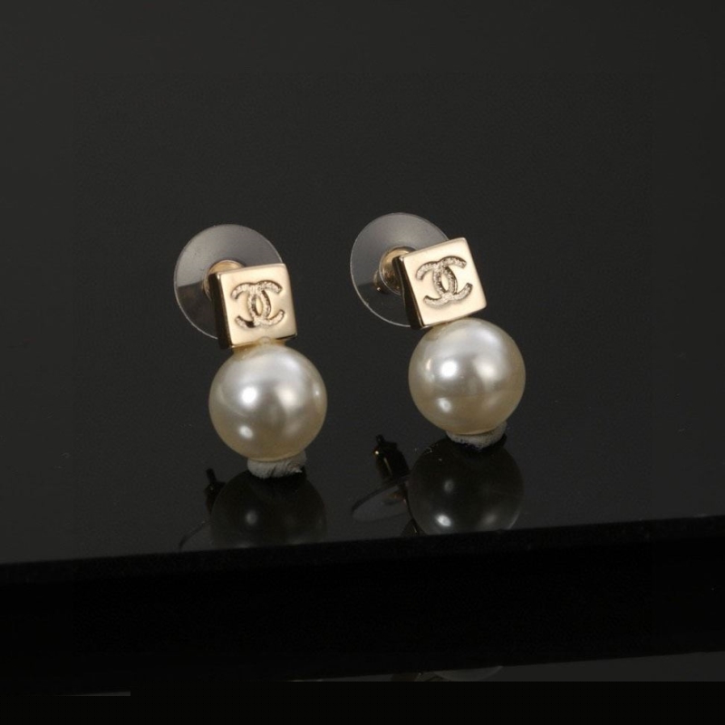Ch*el earrings